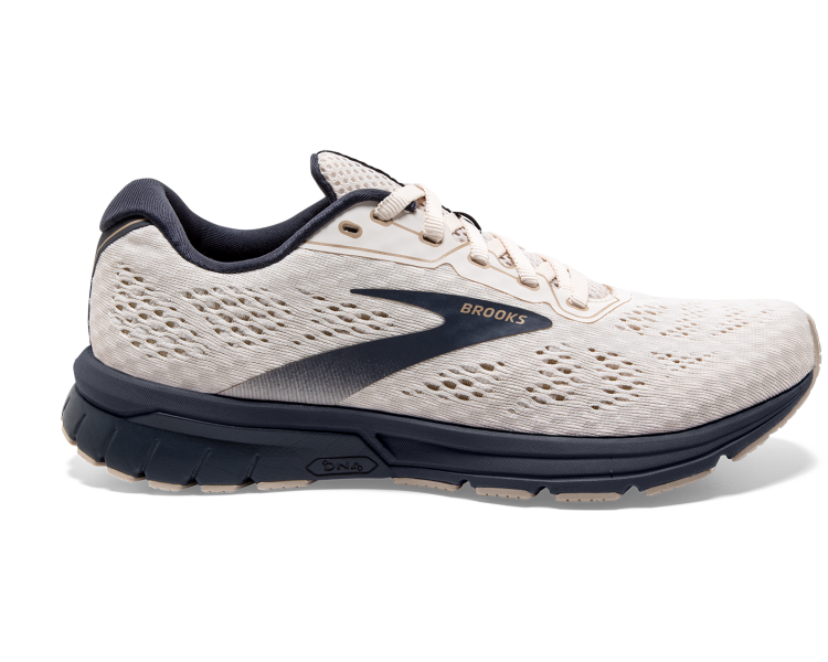 Brooks Anthem 4 Womens Running Shoes-Whitecap/Almond/Ombre